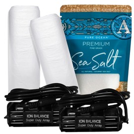 Super Duty Arrays Foot Detox Refill Kit Includes Refill Kit, 2 Stronger Super Duty Arrays, Celtic Sea Salt Fine Ground, Vital Mineral Blend 1/4 Lb. Bag, 1.0 Count