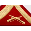 USMC Gold on Red Chevron, Male, Lance Corporal L/Cpl