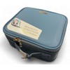 Simply Southern Azur Blue Leather Makeup Travel Case With LED