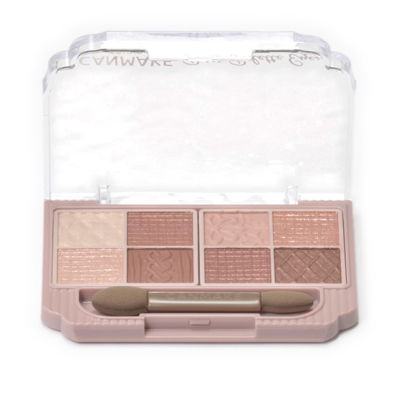 Canmake Petit Palette Eyes 04 Ammand Brulee 0.07 oz (2.0