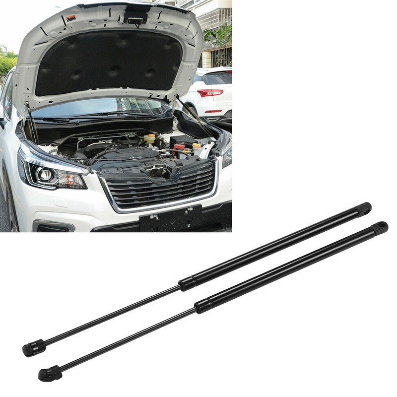 1 Pair Front Trunk Lift Support Metal Bonnet Hood Shock