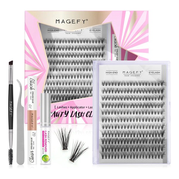 Kit De Extensiones De Pestañas 20d+30d Magefy Lash Curvatura C