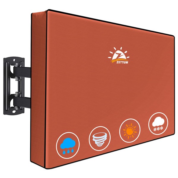 Zettum Outdoor TV Cover 55 Inch - 600D TV Cover