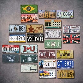 Inga Grand Canyon Arizona State Background Novelty License Plate 6"X12" License Plate Sign
