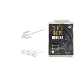 Quick Knot® Deluxe | Mane Clip for Braiding | Designed for Horses and Ponies | Reusable | 3 colors, 2 sizes (White, XL)