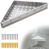 Floating Corner Shower Bench Kit-Custom Tile Shower Corner Seat,Wall Mount