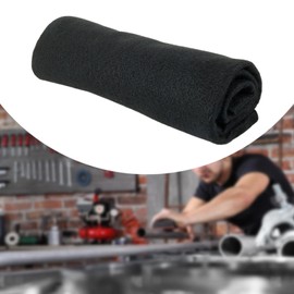 Oshhni Fireproof Welding Blanket Carbon Felt 3mm Thick Black Soldering Mat 20x20 inch Brazing Plumbing Supplies for Welders Plumbers