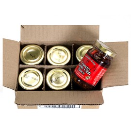 [MISHIMA] Crunchy Garlic Chili Sauce | Asian Magic Condiments | Chef Troy's Recipe | Versatile & Flavorful Japanese Condiment with Mild Spice | Perfect for Rice, Noodles, Sushi, Sandwiches & More (4.025oz x 6 Jars)