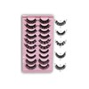 Cat Eye & Russian Mink Lashes| D Curl Fluffy Eyelashes|