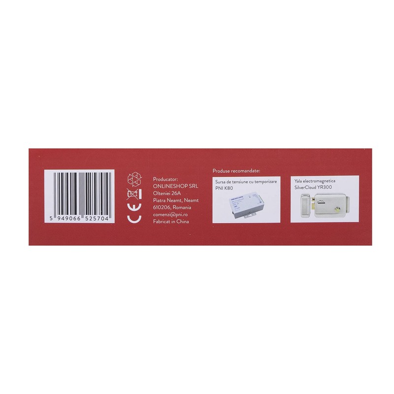 PNI DK220 Access Control Keypad Standalone Exterior and Interior IP65