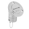 Boat Deck Filler with Key Cap Marine Stainless Steel Hardware