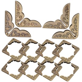 Operitacx Edge Trim 100pcs Photo Album Corner Decal Lovers Edge Cabinet Door Wrought Iron Book Corner Bumper