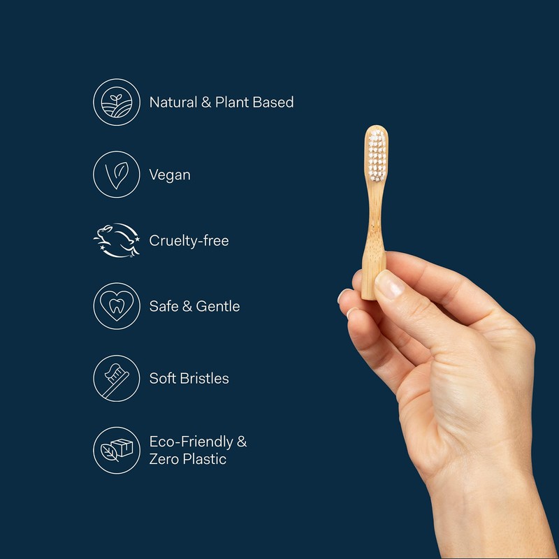 Better & Better Natural Bamboo Toothbrush | Soft Bristles |