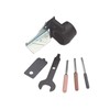 Chainsaw Sharpener Attachment Chain Saw Sharpening Adapter Grinding Stones Rotary