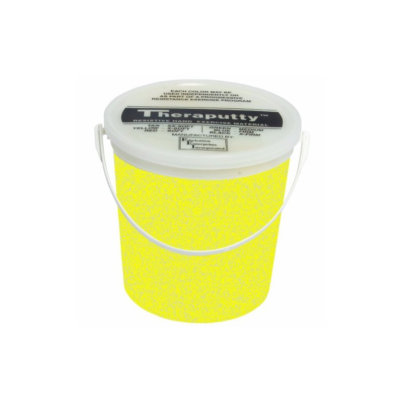 Cando Glitter Theraputty X-Soft Yellow 5lb