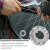 Bicycle spoke wrench, bicycle spoke tool, 6 sizes, 10-15 gauge