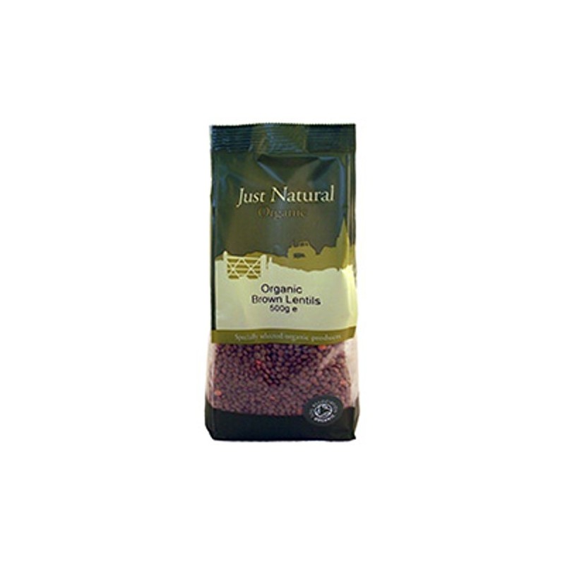 Just Natural Organic Organic Brown Lentils 500g