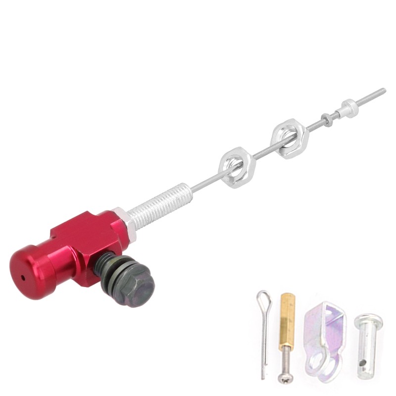 Hydraulic Clutch Master Cylinder Rod Brake Pump M10x1.25mm Aluminium Alloy