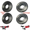 4-Pack 43-34-0036 Inner Disk Flange Nut Replacement for Milwaukeeiii Angle