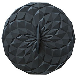 GIR: Get It Right Silicone Suction Lids - Heat Resistant Microwave Splatter Cover for Bowls, Plates, Pots - Oven, Fridge, and Freezer Safe - 12.5 IN, Black