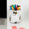 Anna Cowper Flying Bees Pen Holder for Desk, Pencil Holder