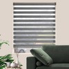 JIANGPIN TEXTILE Blinds for Windows, Dual Layer Zebra Thermal &