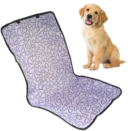 Fayemint Car Dog Seat Cover, Seat Cover Cars Pet, Waterproof Dog Seat Cover, Pet Car Mat, Can Be Used All Year Round, for a Wide Range of Vehicle Types (Purple)