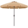 ABCCANOPY Patio Umbrella 9ft, Outdoor Table Umbrella with Push Button