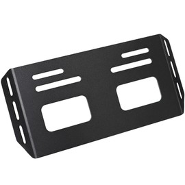 Motorcycle Luggage Hook Plate Hook Number Plate Protection Hook Aluminum Durable Lightweight Touring Hook Number Plate Motorcycle Accessories Black