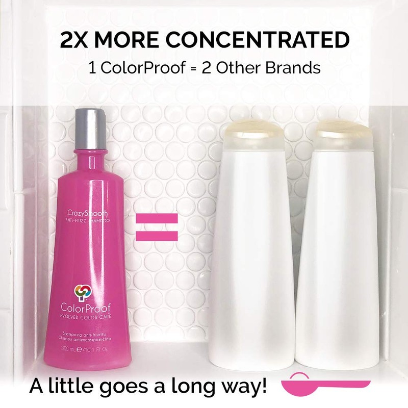 ColorProof Color Care Authority CrazySmooth Anti-Frizz Conditioner, 2 fl. Oz.