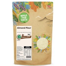 Wholefood Earth Almonds Flour 1 kg | GMO Free | High Fibre | Source of Protein