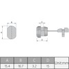 Fielect Round Cable Wire Strain Relief Bush Grommet Round Strain