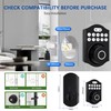 CHEN LCLILICHEN Smart Fingerprint Door Lock, Keyless Entry Deadbolt with