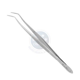 OSUNG Dental Cotton Dressing Plier 164 mm Serrated Tip PC1 2 pcs