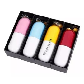 ML Paraguas Sombrilla Bolsillo En Forma De Capsula