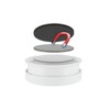 Smartwares Magnetbefestigung für Rauchmelder, RMAG2 SW