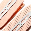 teyu Pinzas para el Cabello Sin Pliegues Horquillas de Metal