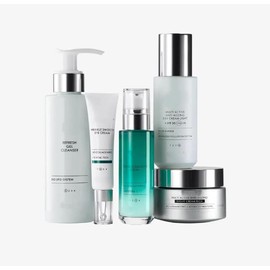 Set Antiarrugas, Set Avanzado de Cuidado Facial, 5 Productos para Piel Normal a Seca + crema de manos de regalo