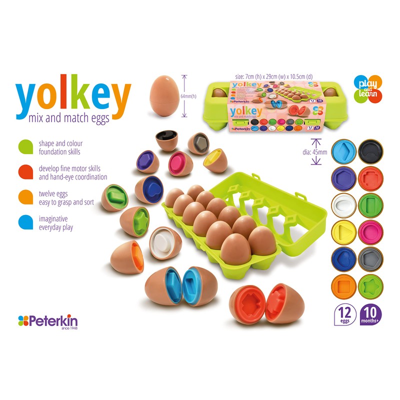 Peterkin PK0100 Matching Eggs Form