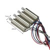 Ronyme 4Pcs Forward Reverse Motor Quadcopter Ab Motor Mini A-b