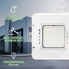 LED Canopy Light, 80/100/120/150W Adjustable, AC100-277V, 17250LM IP65 Waterproof, Commercial