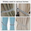Curtain Tiebacks Hand Knitted Curtains Tied Rope for Window Curtain