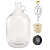 North Mountain Supply 1 Gallon Glass Fermenting Jug with Handle,