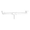 CNX Tarja Doble Acero Inoxidable (84x48cm) Con Kit Instalación