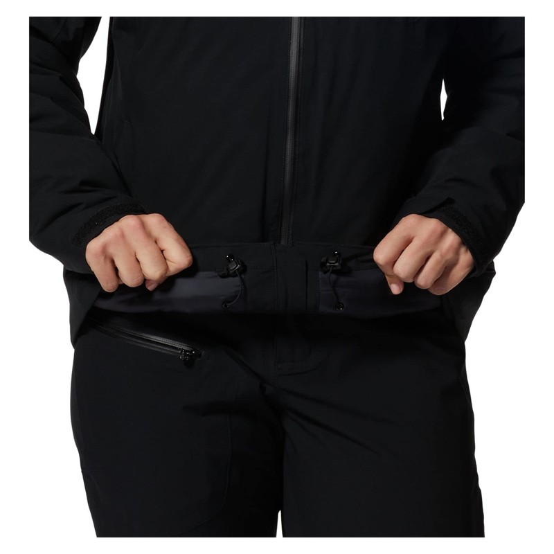 Mountain Hardwear Women's Stretch Ozonic Insulated Jacket, Black, Small