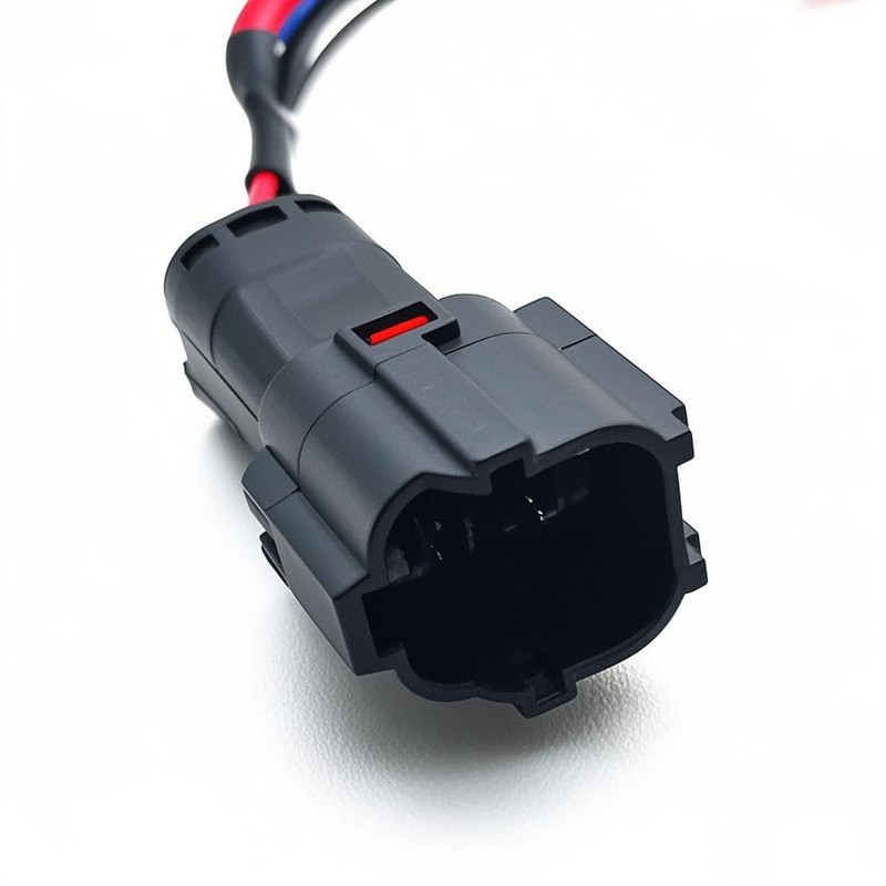 Rear Outside Tail Light Lamp Socket & Wire Harness Compatible