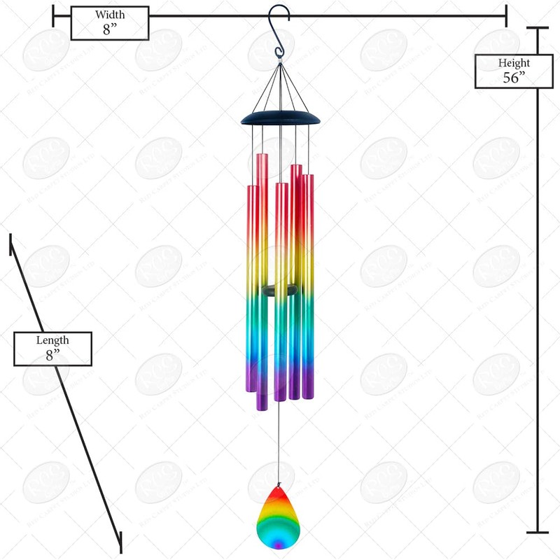 Red Carpet Studios 10303 Bold Aluminum Classic Tune Wind Chime,