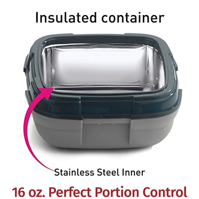 Pinnacle Insulated Leak Proof Lunch Box - Thermal Lunch Container