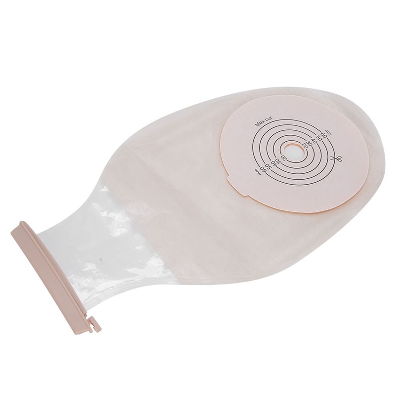 10pcs OnePiece Silicone Colostomy Bag SkinFriendly Ostomy Bag Pouch for