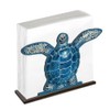 Sea Turtle Napkin Holder for Table - Wooden Coastal Decor